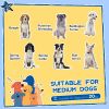PawHut Outside Cabin-Style Wooden Dog House for Large Dogs with Openable Roof & Giant Window, Outdoor & Indoor Big Dog House, Asphalt Roof, Yellow
