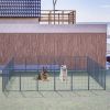 Dog Playpen Foldable 24 Panels Dog Pen 40" Height Pet Enclosure Dog Fence Outdoor with Lockable Door for Large/Medium/Small Dogs,Puppy Playpen,RV